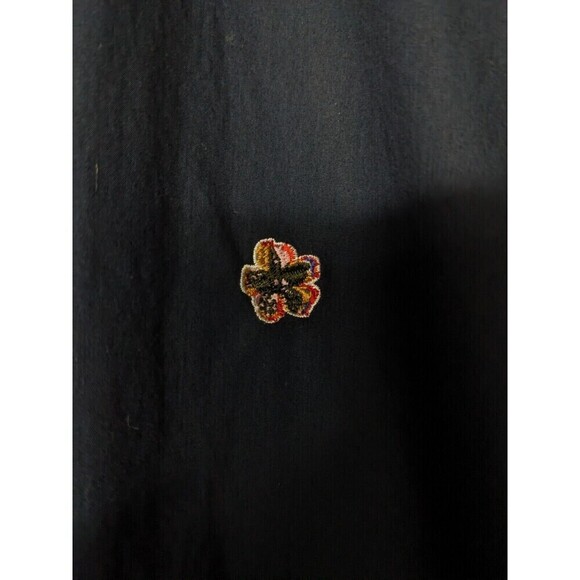 Ted Baker London Men Navy Blue Button Down Dress Shirt Sz 5 XL Magnolia Logo N15 - Picture 5 of 10